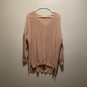 Light weight v neck sweater